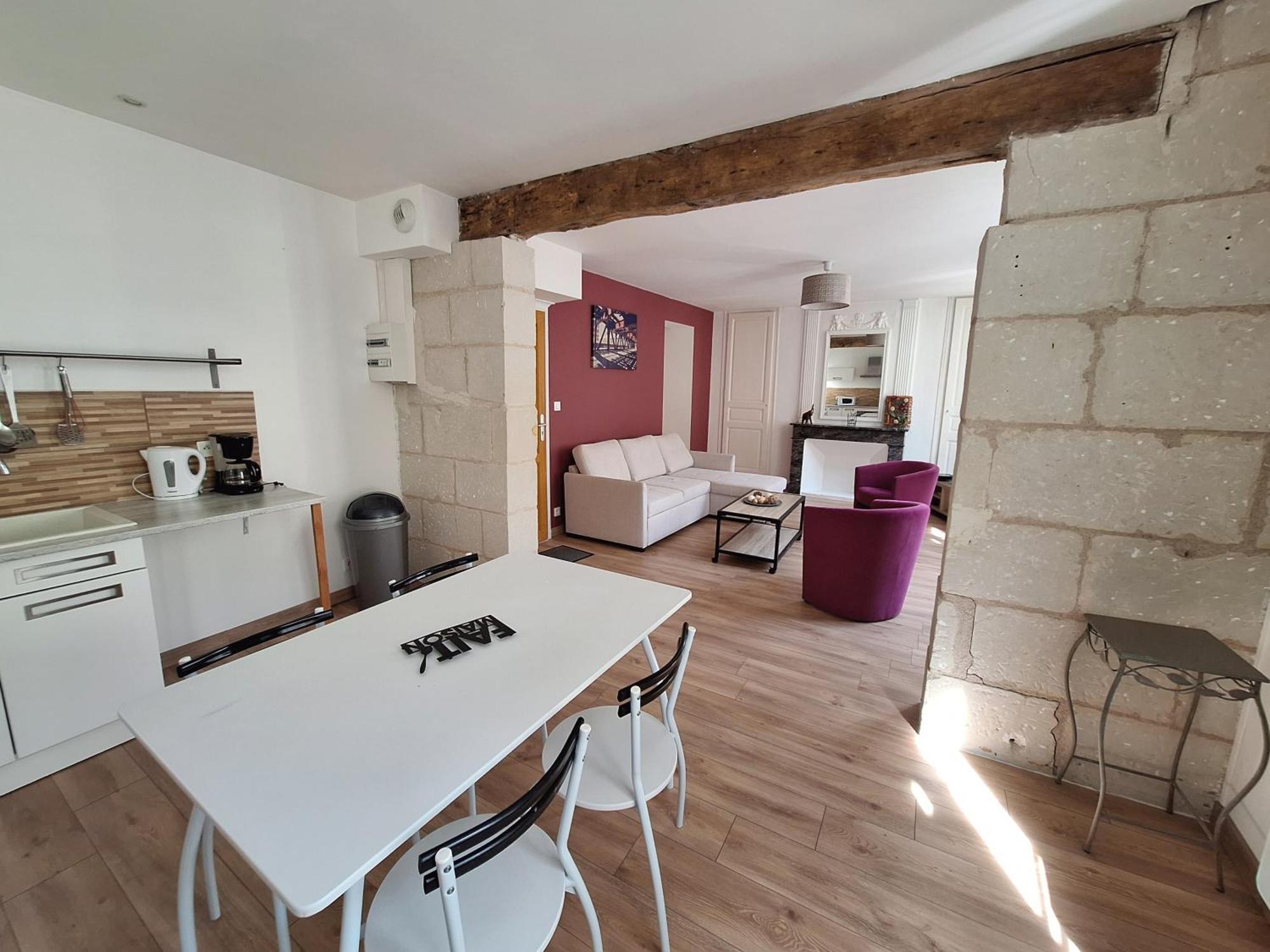 Bel Appartement 50M2 En Plein Centre De Saumur Luaran gambar