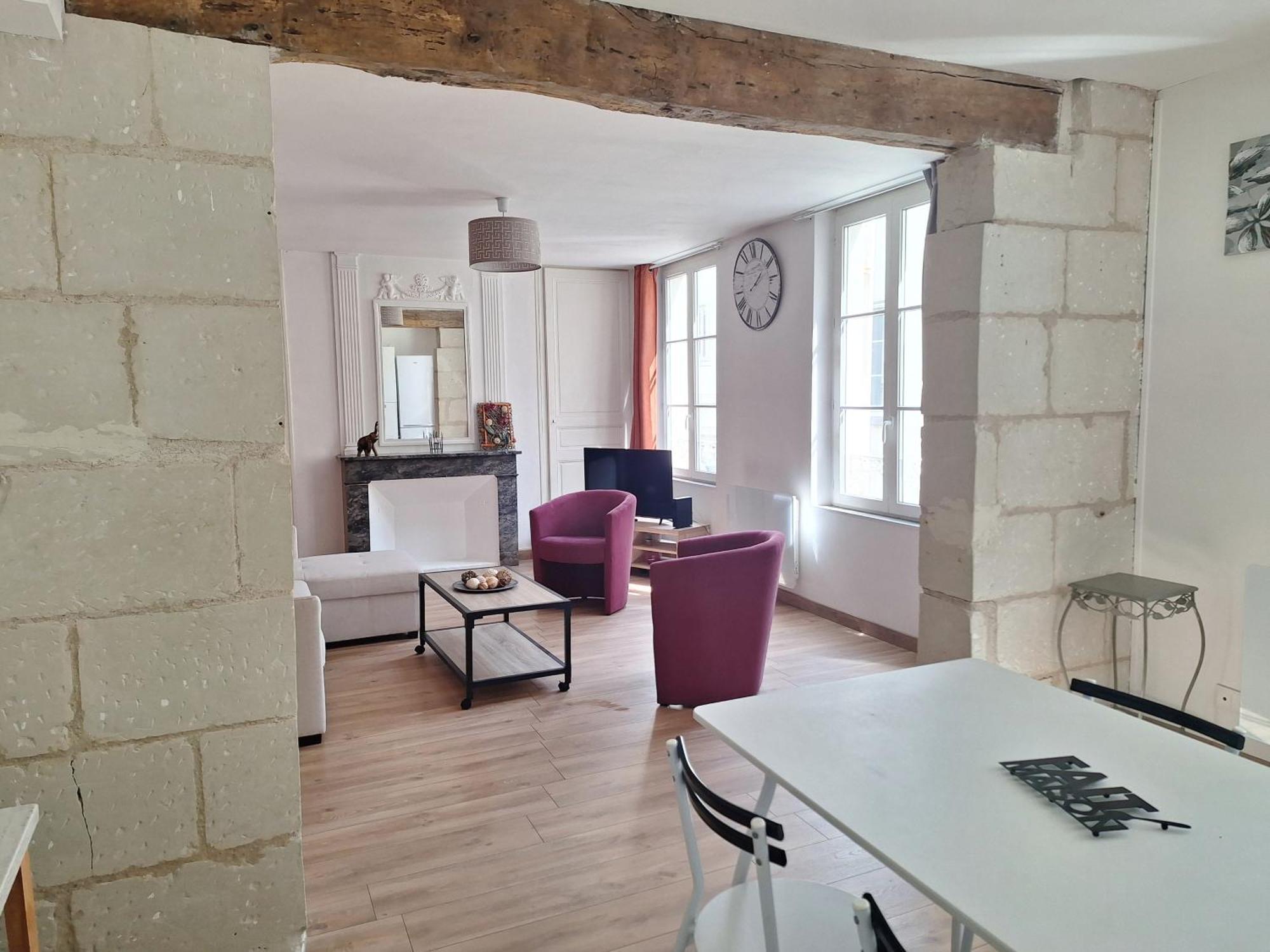 Bel Appartement 50M2 En Plein Centre De Saumur Luaran gambar